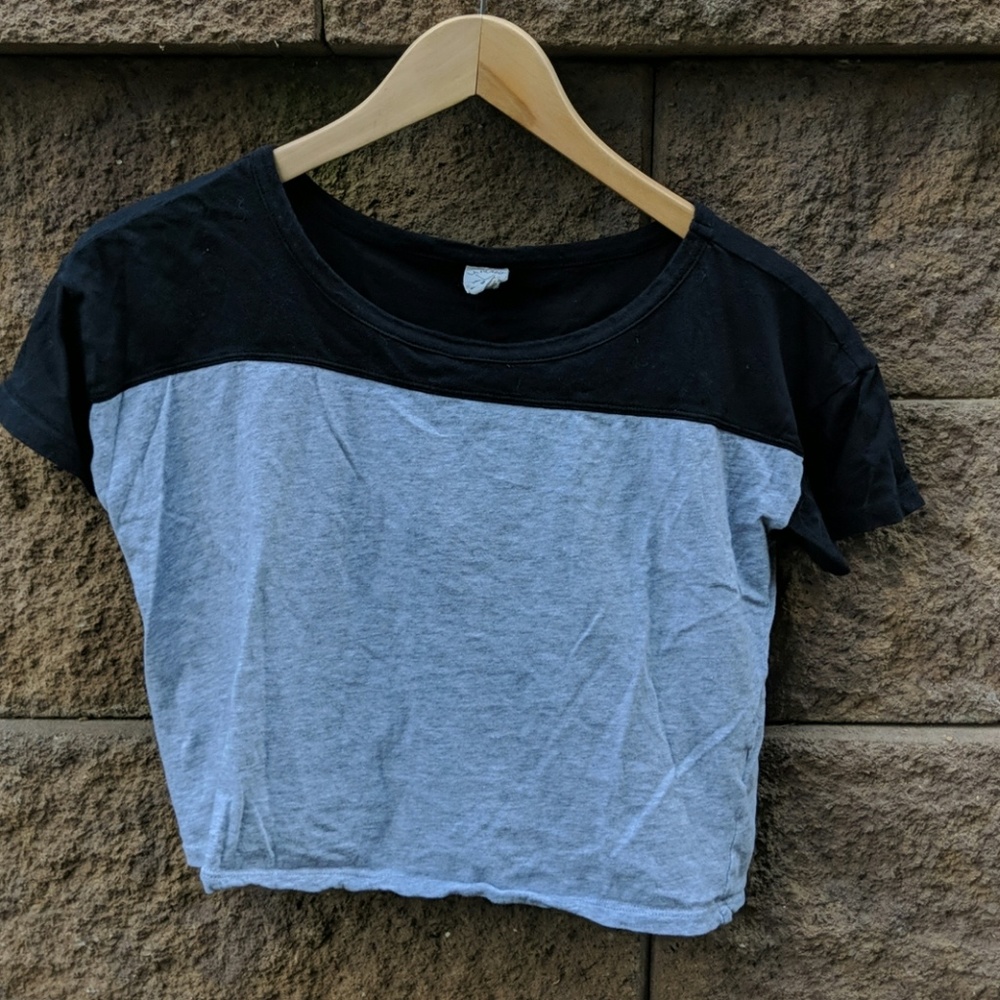 Color Block Crop Top PacSun
